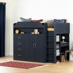 Top 10 ๐ South Shore Furniture South Shore Asten Loft Bed With Desk ๐