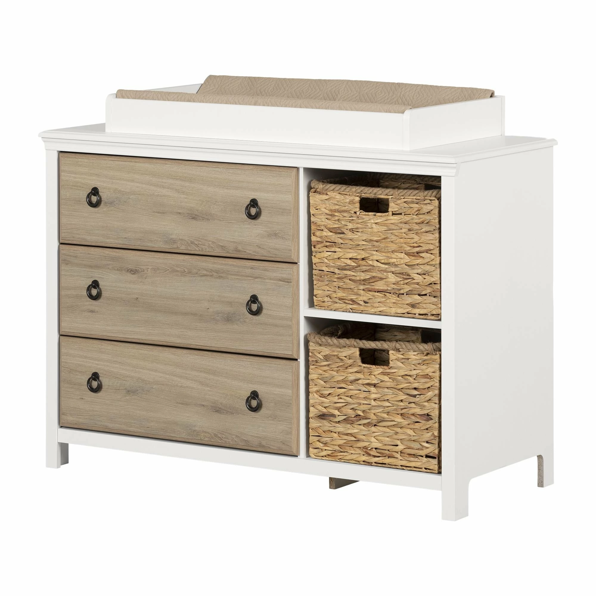Budget ๐คฉ South Shore Furniture South Shore Cotton ๐ฌ Candy Changing Table - 1'8" X 3'10" X 3'2" ๐ - Image 2