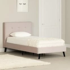 Cheapest ๐ South Shore Furniture South Shore Maliza Upholstered Complete Platform Bed ๐
