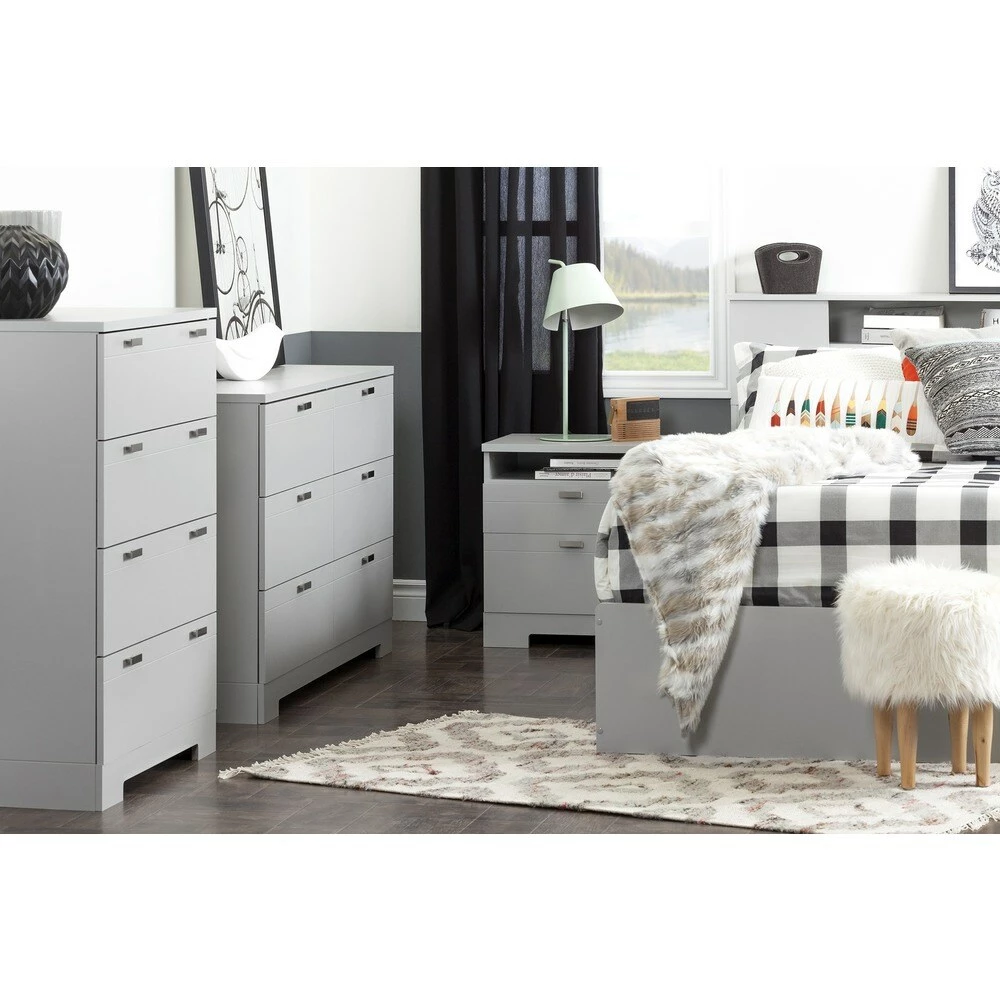 Best reviews of ๐ South Shore Furniture South Shore Reevo 6-Drawer Double ๐ Dresser Soft Gray โจ - Image 11