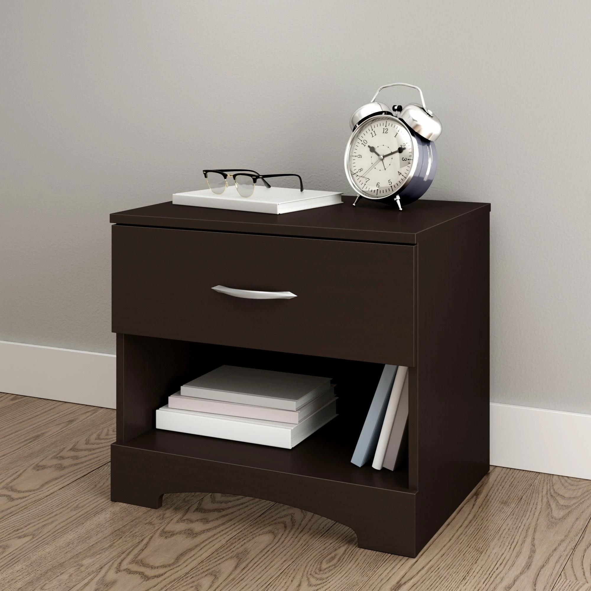 Deals ๐ South Shore Furniture South Shore Step One 1-drawer Nightstand Pure Black ๐ฅฐ - Image 6
