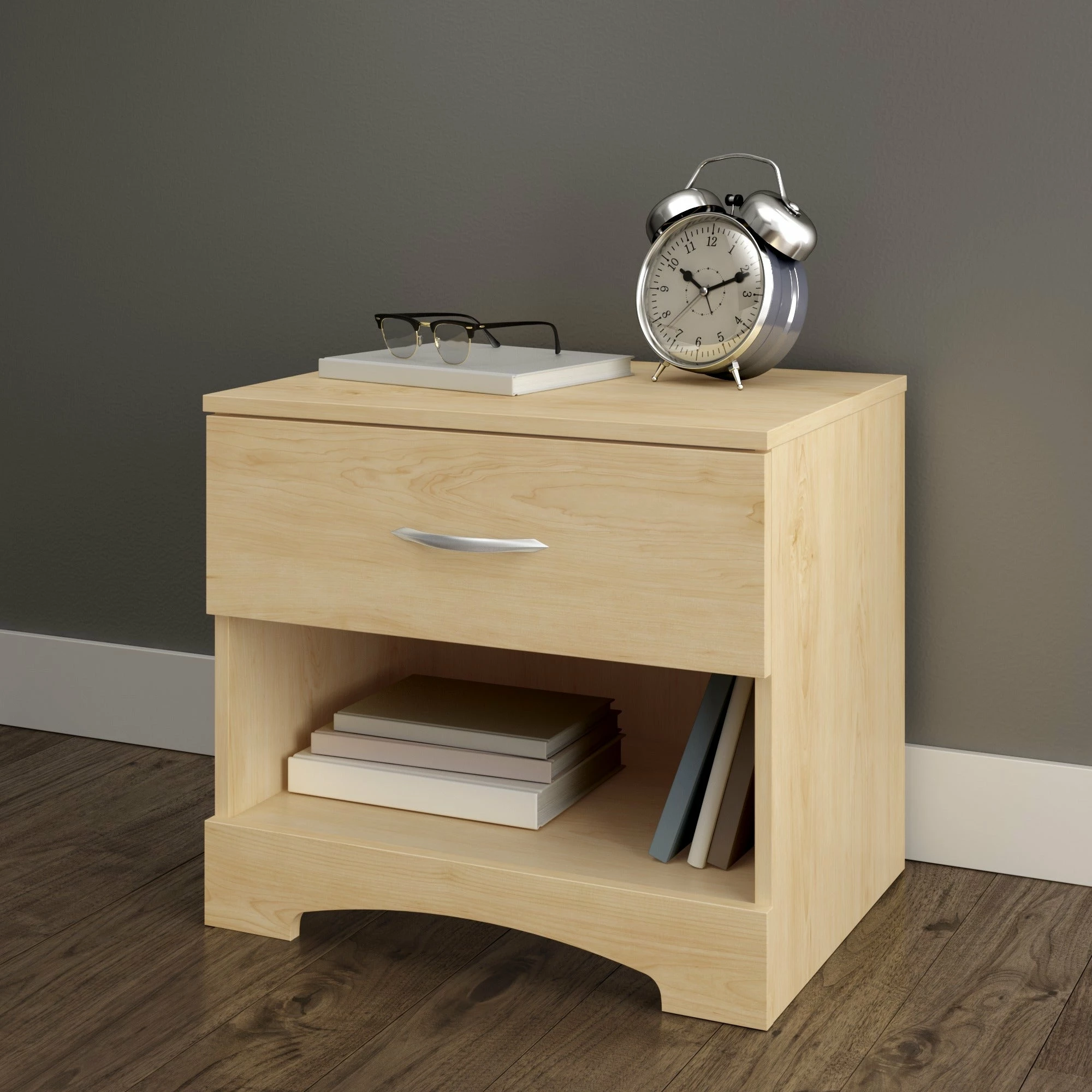 Deals ๐ South Shore Furniture South Shore Step One 1-drawer Nightstand Pure Black ๐ฅฐ - Image 5