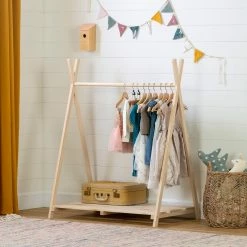 Cheapest ๐ South Shore Furniture South Shore Sweedi Scandinavian Clothes Rack For Kids ๐