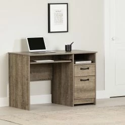 Discount 🤩 South Shore Furniture South Shore Tassio Desk Weathered Oak 😍